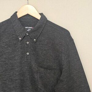 UNTUCKit Long Sleeve Polo L